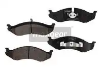 Тормозные колодки дисковые MAXGEAR 190884