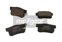 Тормозные колодки дисковые MAXGEAR 193387