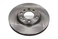 Тормозной диск MAXGEAR 190804 вентилируемый , передняя ось