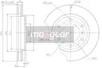Тормозной диск MAXGEAR 191858