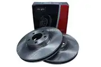 Тормозной диск MAXGEAR 192428 вентилируемый , передняя ось