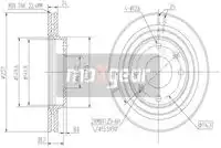 Тормозной диск MAXGEAR 192502 вентилируемый , передняя ось