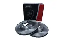Тормозной диск MAXGEAR 192257 вентилируемый , передняя ось