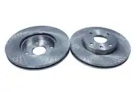 Тормозной диск MAXGEAR 192329 вентилируемый , передняя ось