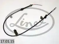 Трос ручного тормоза LINEX 170115