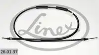 Трос ручного тормоза 260137 LINEX