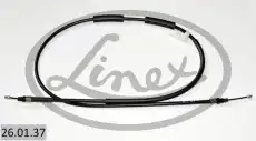 Трос ручного тормоза 260137 LINEX