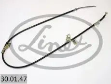 Трос ручного тормоза 300147 LINEX