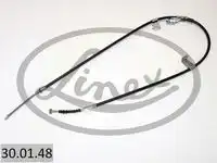 Трос ручного тормоза 300148 LINEX