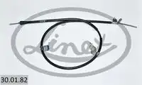 Трос ручного тормоза LINEX 300182
