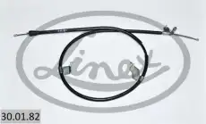 Трос ручного тормоза LINEX 300182