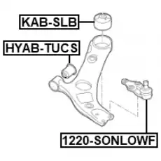 Шаровая опора FEBEST 1220-SONLOWF