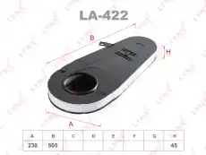 Фильтр воздушный LYNXAUTO LA-422