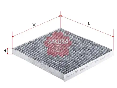 Салонный фильтр SAKURA AC101E