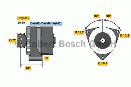 Генератор BOSCH 6 033 GB3 019