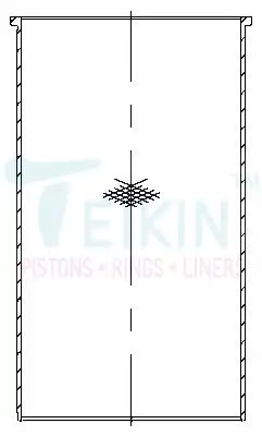 LINER, ENGINE CYLINDER LFF39165 TEIKIN