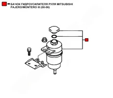 Бачки гидроусилителя руля WENDERW WEPL0187