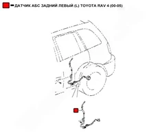 Датчик ABS WENDERW WEAC008