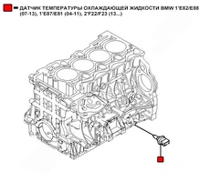 Датчик температуры автомобильные WENDERW WEKR0986