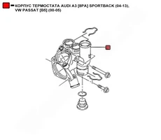 Термостат системы охлаждения WENDERW WETR099