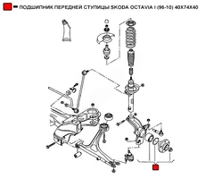 Ступица WENDERW WEPK060