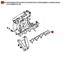 Прокладка коллектора WENDERW WERK063