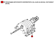 Прокладка коллектора WENDERW WERK021