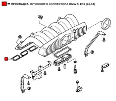 Прокладка коллектора WENDERW WEPR0011