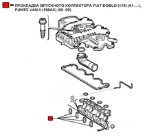 Прокладка коллектора WENDERW WEPR0120