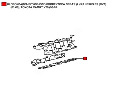 Прокладка коллектора WENDERW WERK034
