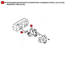 Прокладка коллектора WENDERW WEMR049