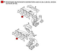 Прокладка коллектора WENDERW WEPR0050