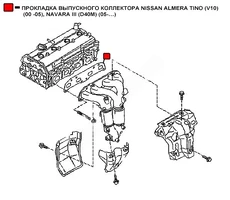 Прокладка коллектора WENDERW WEPR0204