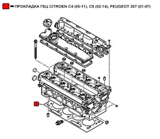 Прокладка ГБЦ WENDERW WEPR0215