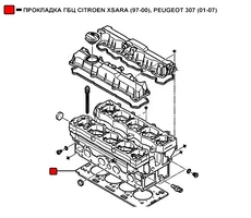 Прокладка ГБЦ WENDERW WEPR0211