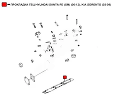 Прокладка ГБЦ WENDERW WEPR0154