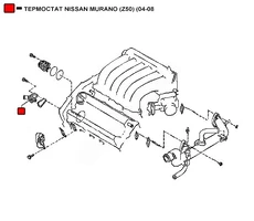 Термостат системы охлаждения WENDERW WETR059