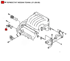 Термостат системы охлаждения WENDERW WETR058