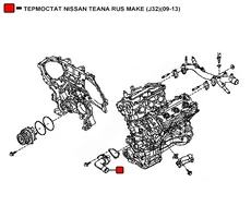 Термостат системы охлаждения WENDERW WETR060