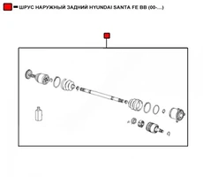 ШРУС наружный WENDERW WERZ104