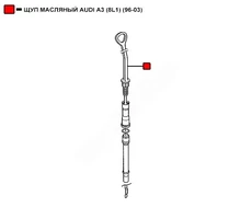 Масляный щуп WENDERW WEPL0023
