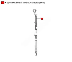 Масляный щуп WENDERW WEPL0027