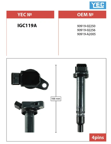 Катушка зажигания YEC IGC119F