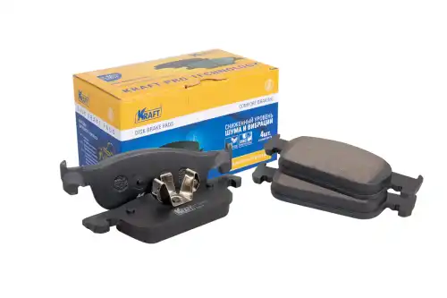 Тормозные колодки дисковые KRAFT KT 091422