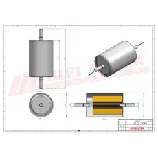 Топливный фильтр HIFI BE8014