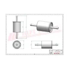 Топливный фильтр HIFI BE4042