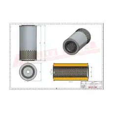 Фильтр масляный HIFI SO8312