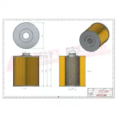 Фильтр масляный HIFI SO9135