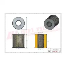 Фильтр масляный HIFI SO1516