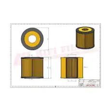 Фильтр масляный HIFI SO7058